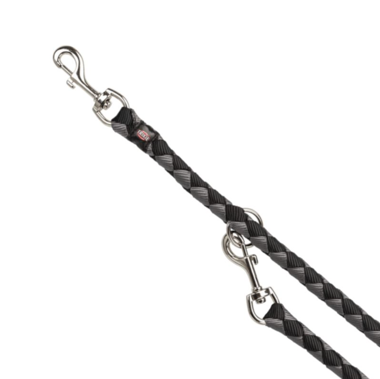 Hundeleine Cavo Einstellbar Schwarz / Grau